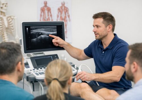 USG w praktyce fizjoterapeuty: jak wybrać szkolenie i szybko wdrożyć umiejętność w codziennej pracy